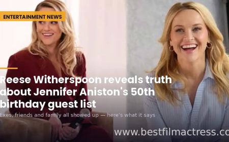 Reese Witherspoon Defends Jennifer Aniston, Reveals 50th Birthday Guest List Truth